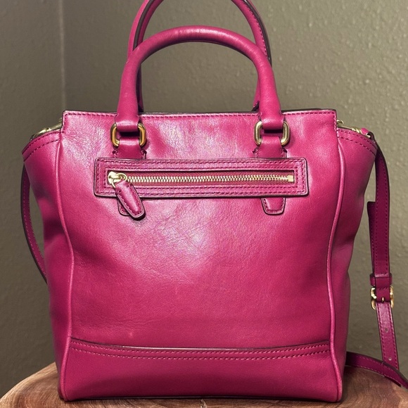 COACH Legacy Leather Mini Tanner Satchel/Crossbody - Picture 2 of 16